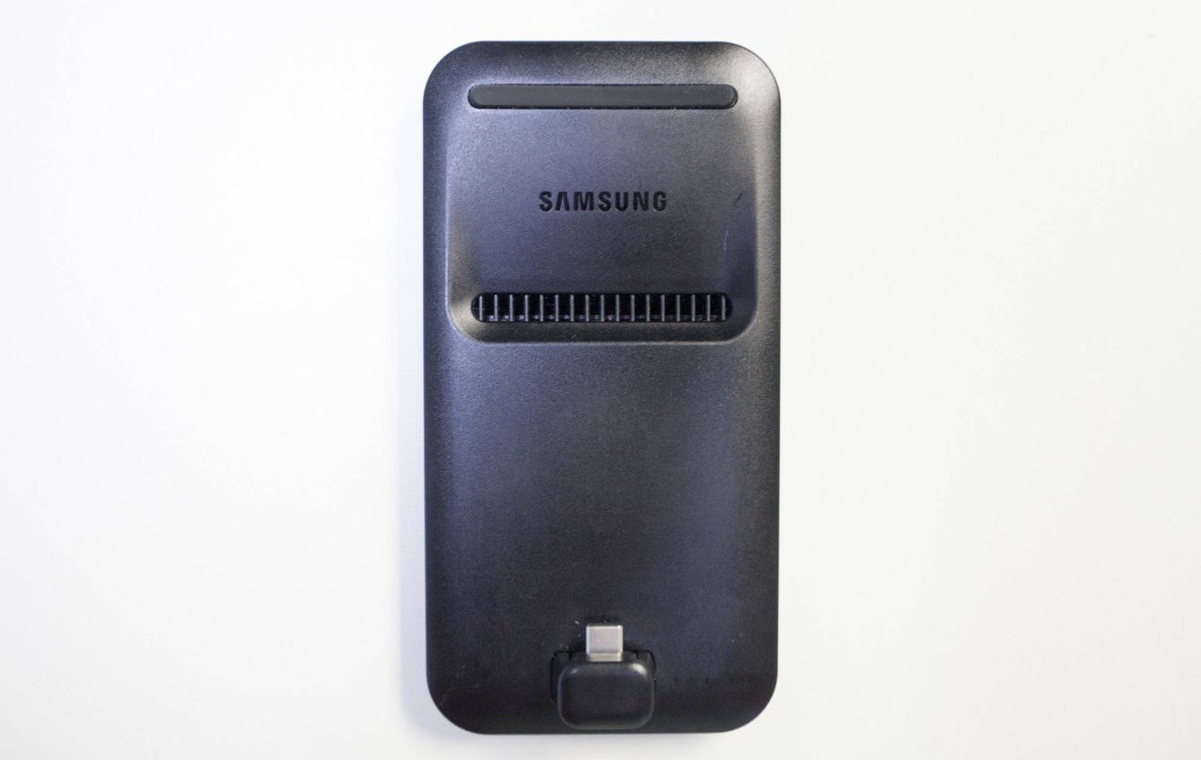 Vista del DeX Pad de Samsung. (E. Villarino)