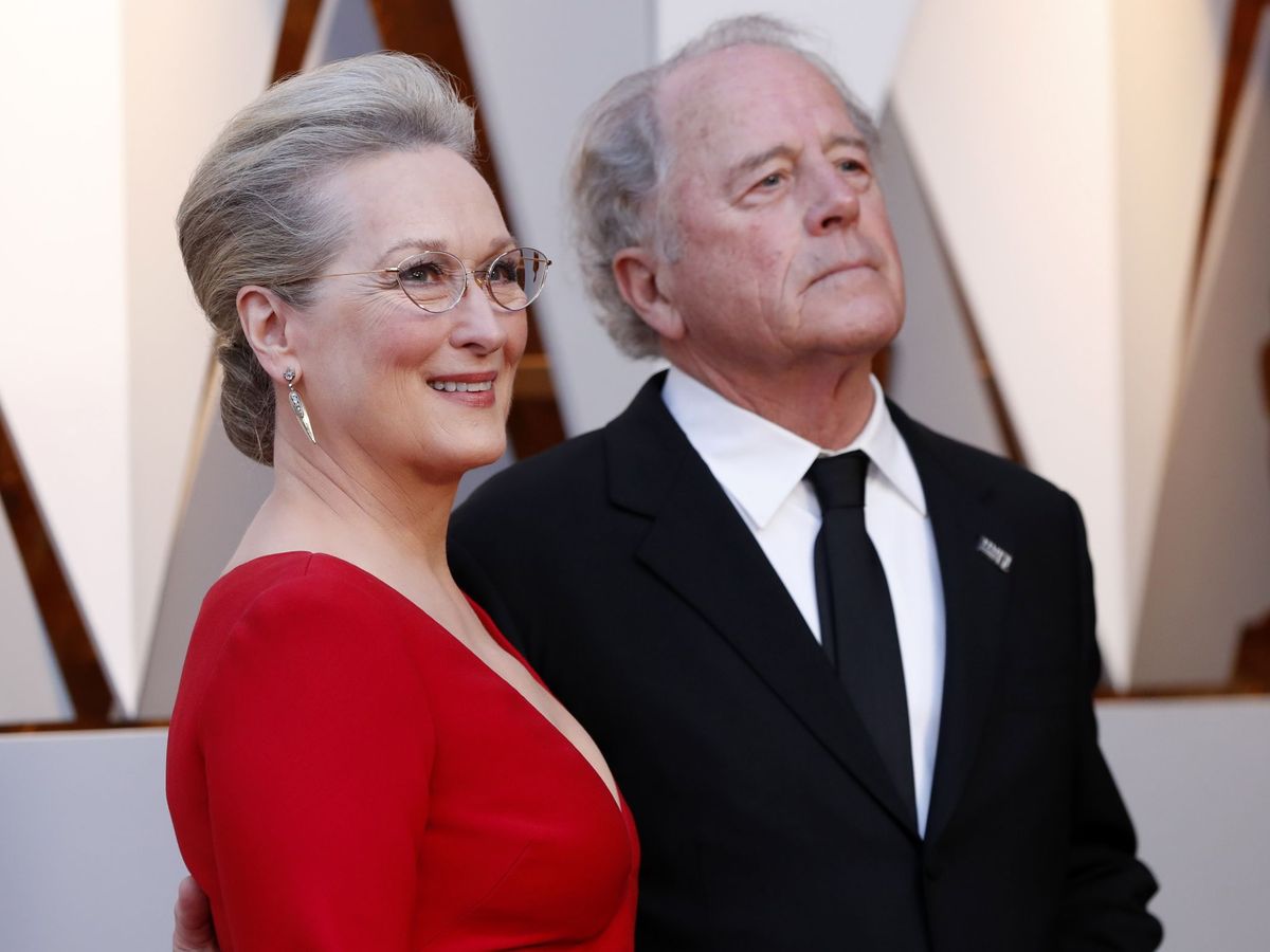 Foto: Meryl Streep y Don Gummer, en la ceremonia de los Oscar 2018. (Reuters/Mario Anzuoni)