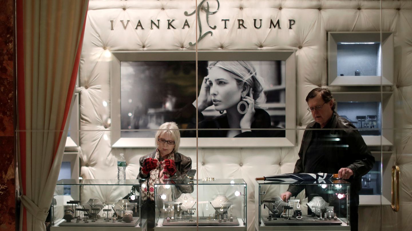 Las rebajas en la tienda de Ivanka Trump. (Reuters)