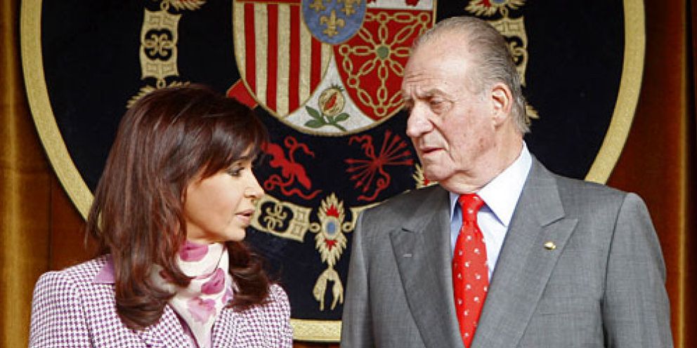 Foto: El rey Juan Carlos llama a Cristina Fernández de Kirchner para interceder por YPF