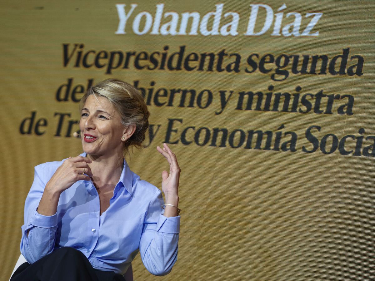 Foto:  La ministra de Trabajo y Economía Social y vicepresidenta del Gobierno, Yolanda Díaz. (EFE/Mariscal)