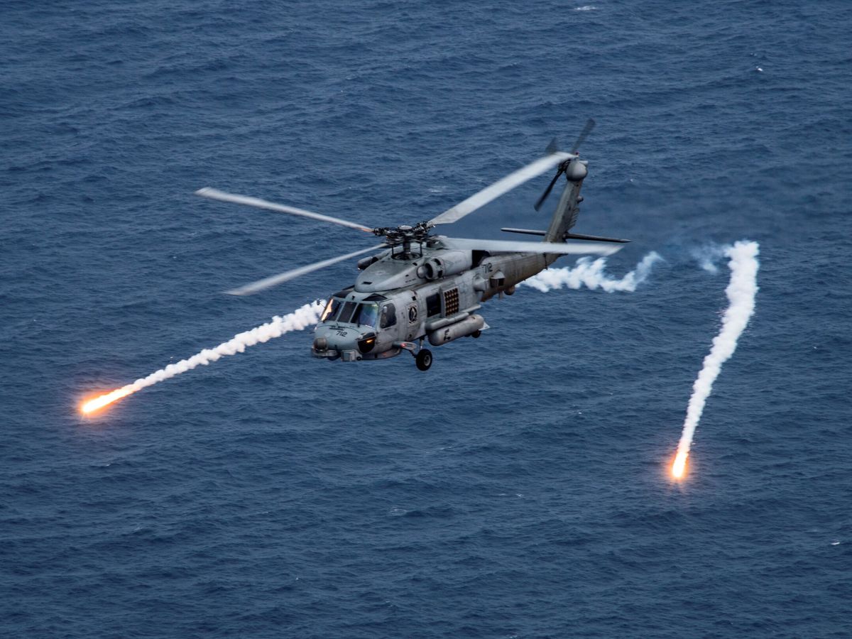 Foto: Un MH-60R Sea Hawk de la Marina de EEUU. (Reuters)
