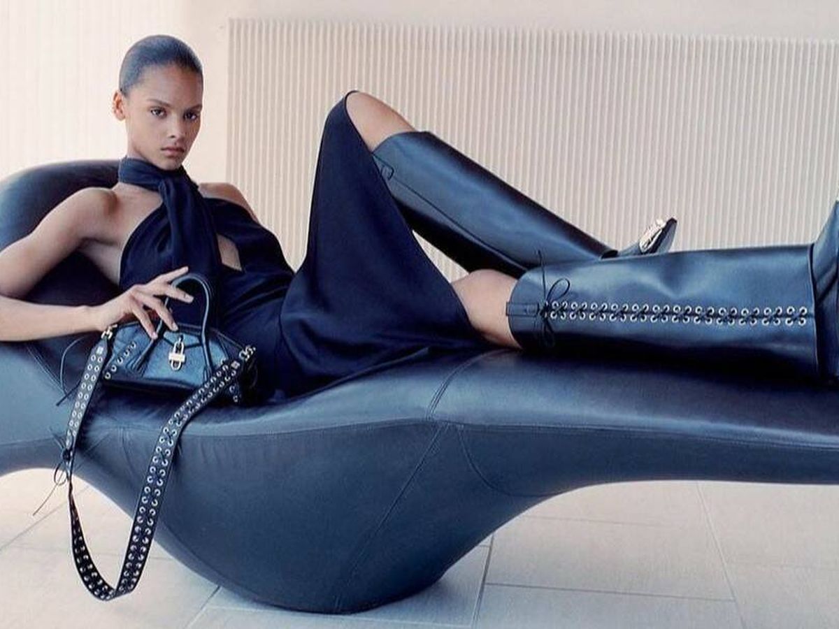 Foto: Las botas plegadas de Givenchy. (Cortesía)