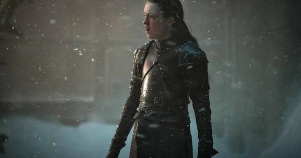 Foto: Lyanna Mormont en el capítulo de la gran batalla de 'Juego de Tronos'. (HBO)