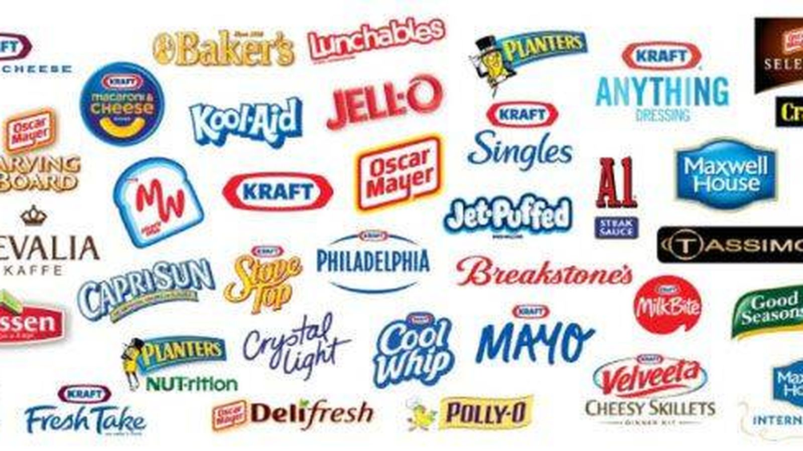 Foto: Marcas de Kraft Heinz y Unilever. (Consulta en la tabla del texto de quién es quién)