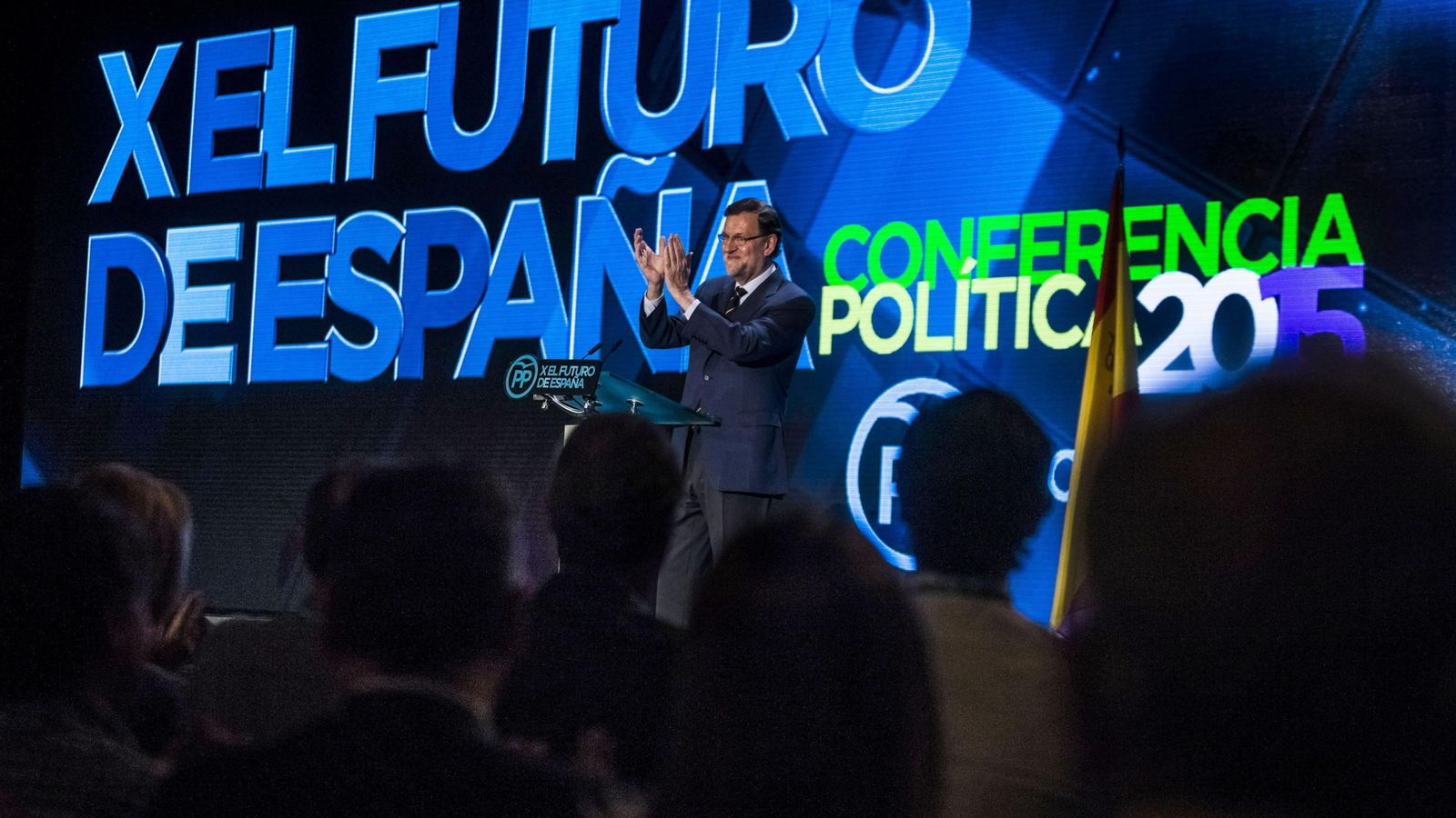 Foto: Mariano Rajoy, en la apertura de la Conferencia Política del PP. (EFE)