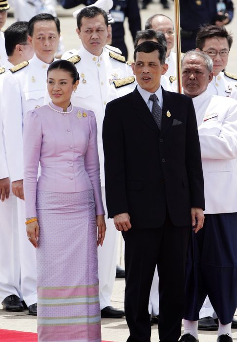 Foto: Los príncipes de Tailandia, Vajiralongkorn y Srirasmi (Gtres)