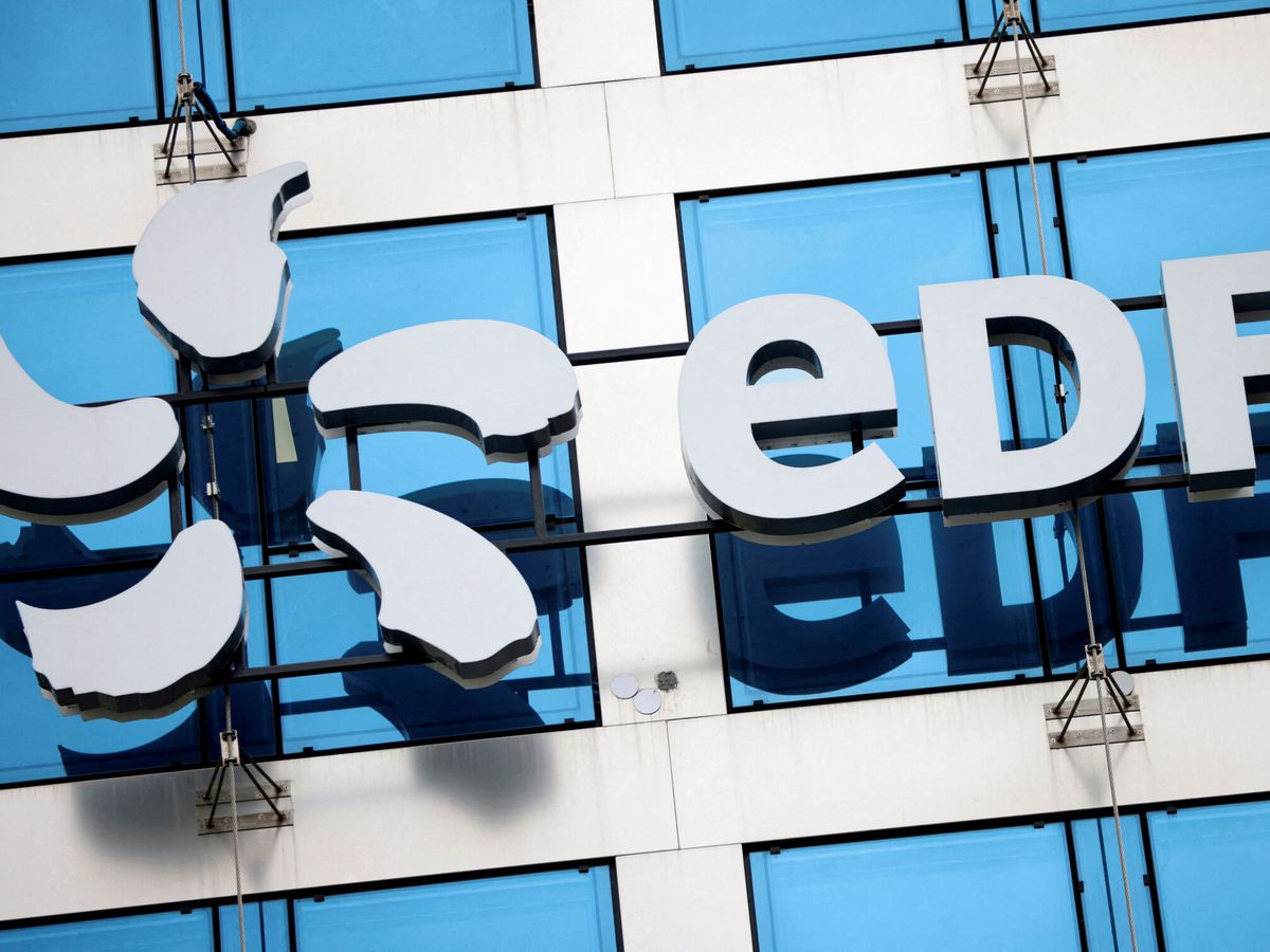 Foto: Logo de EDF. (Reuters/Johanna Geron)