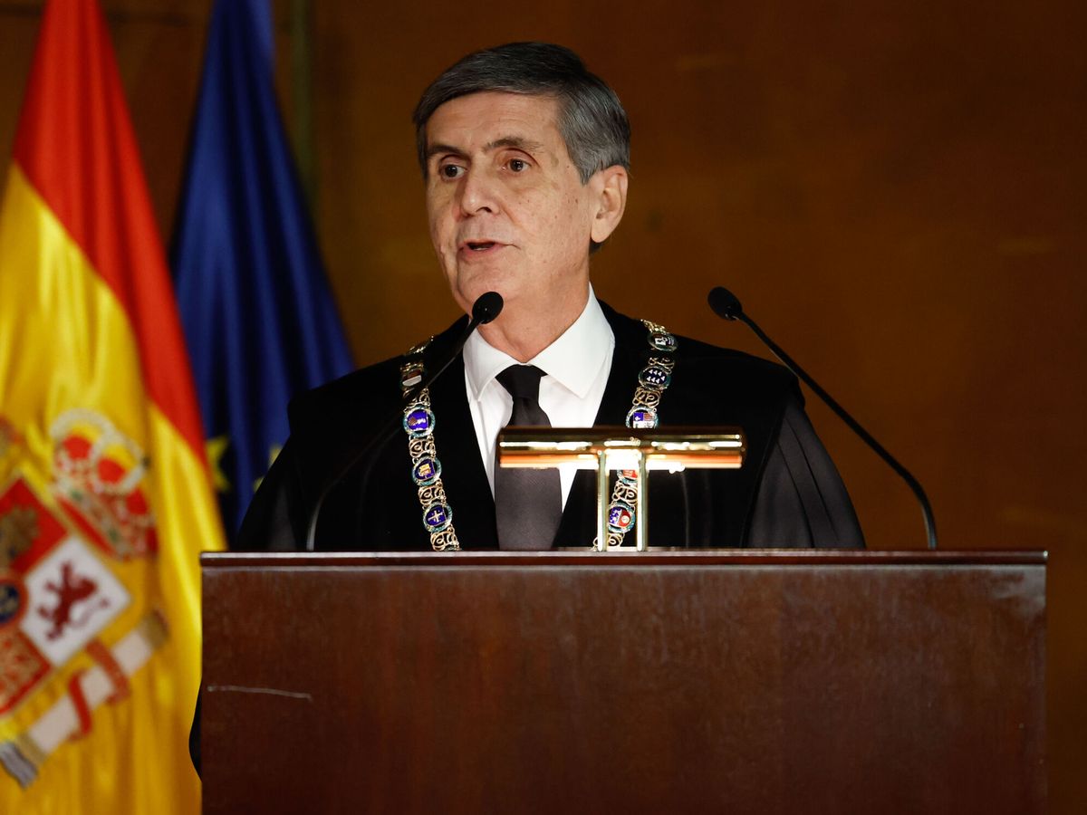 Foto: El expresidente del Tribunal Constitucional Pedro González-Trevijano. (EFE/Pool/Chema Moya)