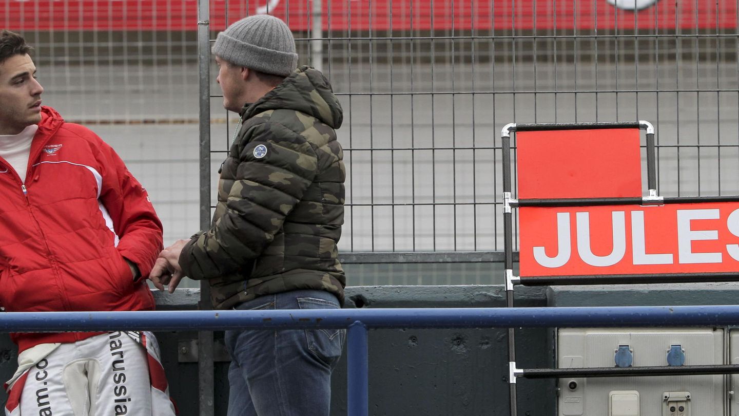 Jules Bianchi (Marussia) en la última jornada de entrenamientos en Jerez.