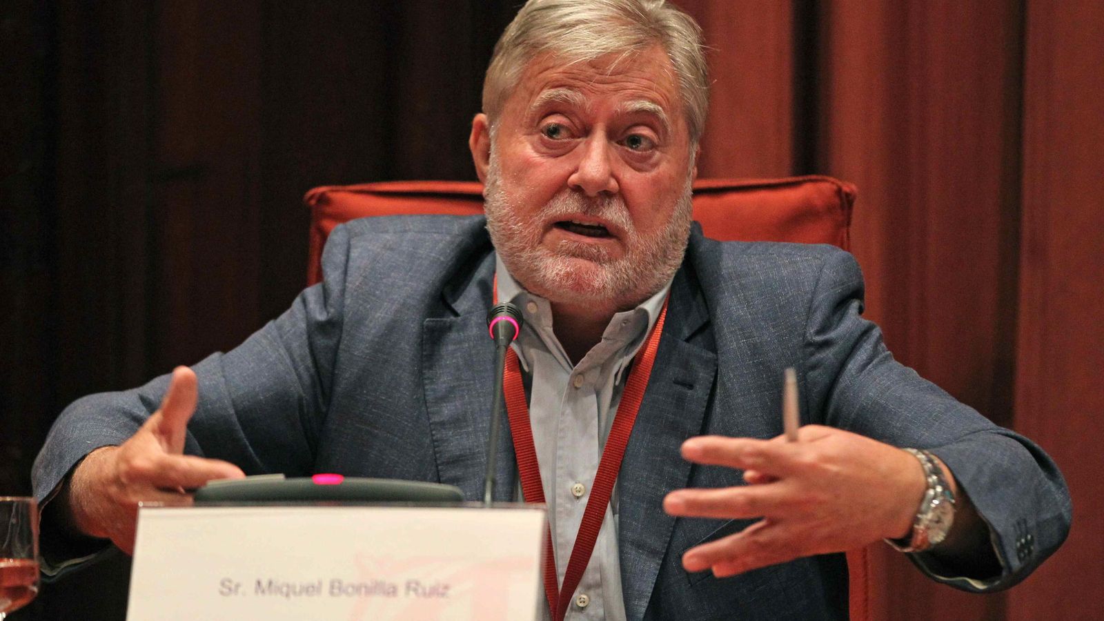 Foto: El exdirector del Institut Català del Sòl Miquel Bonilla. (EFE)
