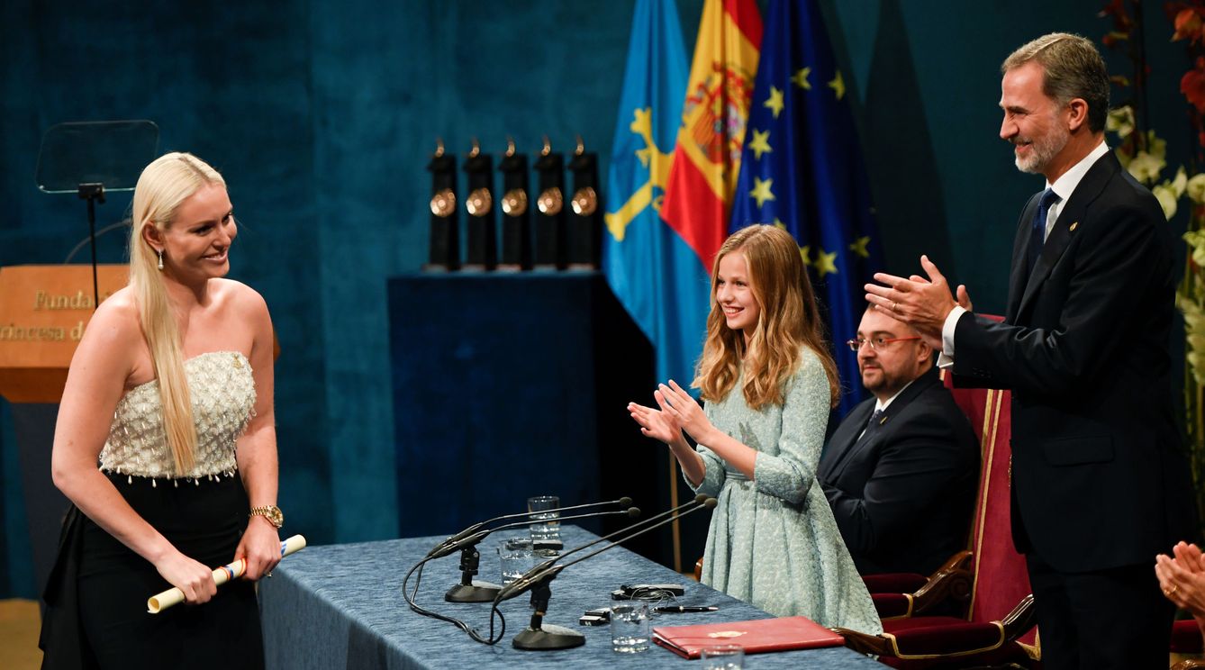 Lindsey Vonn recibe el Princesa de Asturias (Reuters)