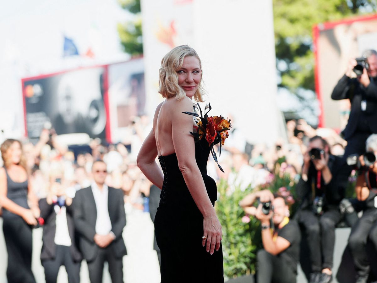 Foto: Cate Blanchett, posando. (Reuters/Guglielmo Mangiapane)