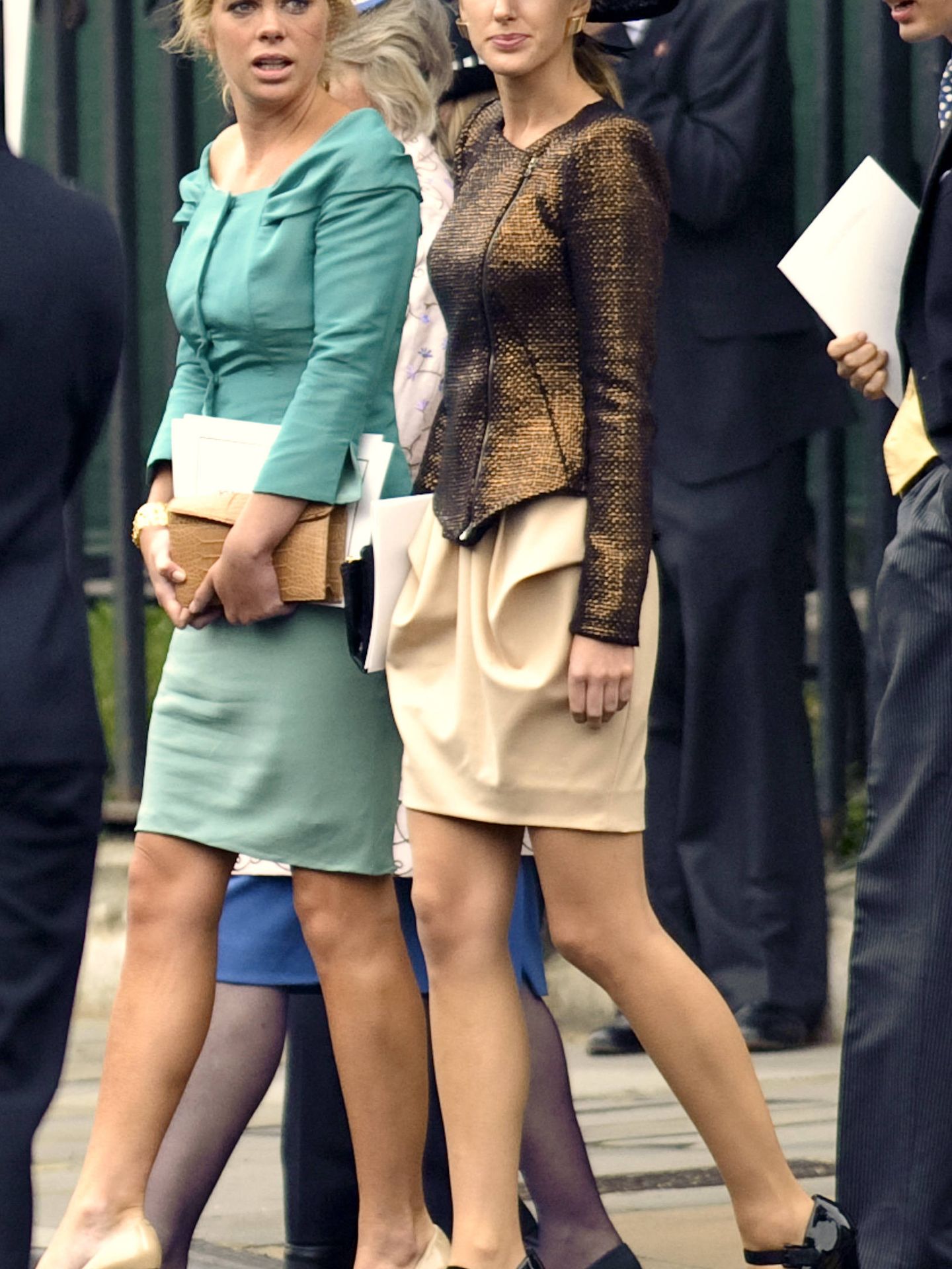 Chelsy Davy, en la boda del príncipe Guillermo y Kate Middleton. (Getty)