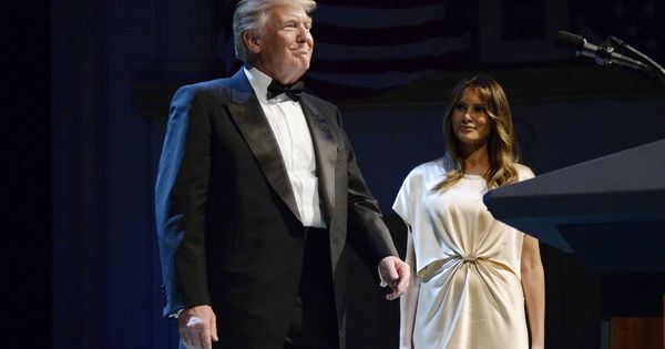 Foto: Donald y Melania Trump en el acto celebrado en Washington. (Gtres)