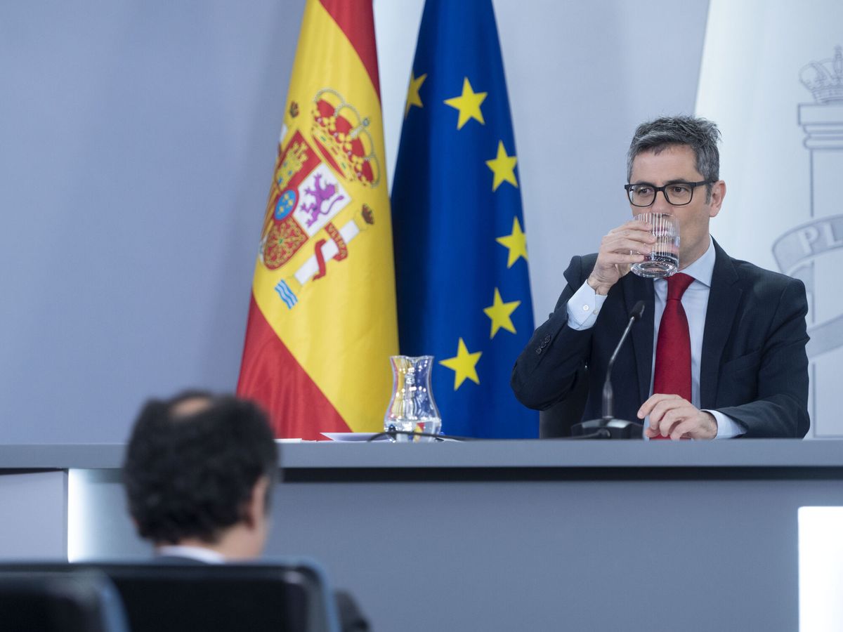 Foto: El ministro de la Presidencia, Justicia y Relaciones con las Cortes, Félix Bolaños. (Alberto Ortega / Europa Press)