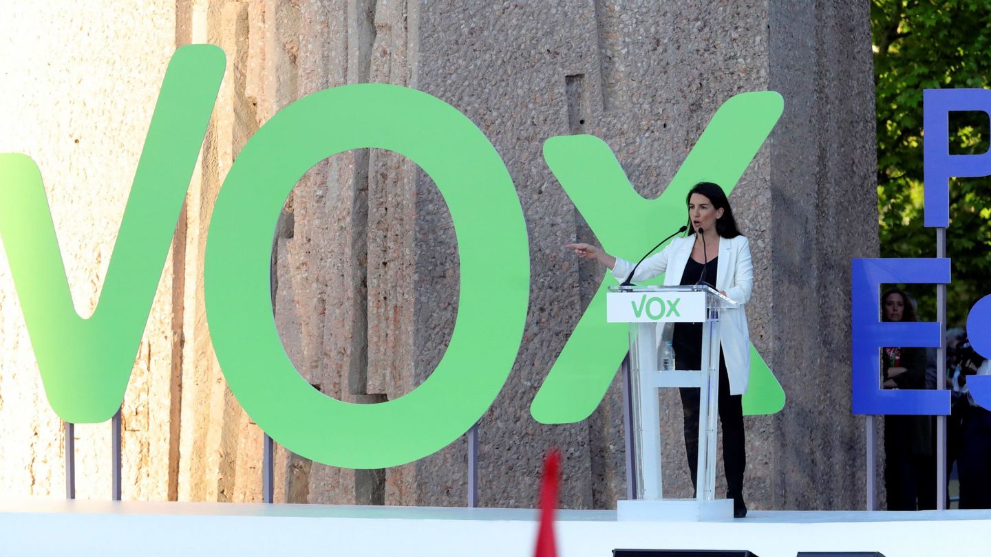La candidata de Vox a la Comunidad de Madrid, Rocío Monasterio. (EFE)