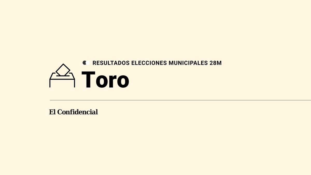 Resultados y ganador en Toro durante las elecciones del 28-M, escrutinio en directo