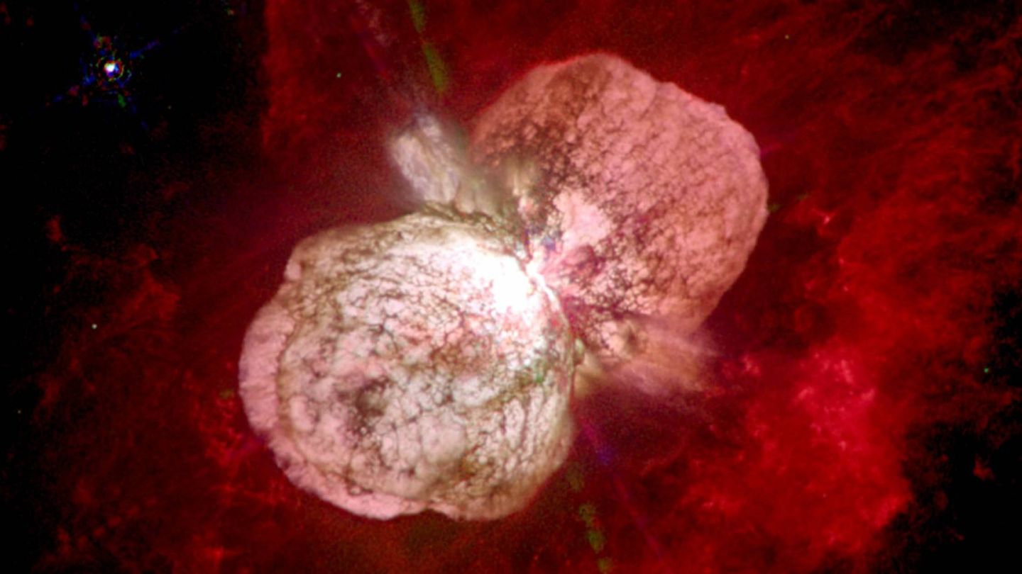 La supernova de Eta Carinae. (NASA)