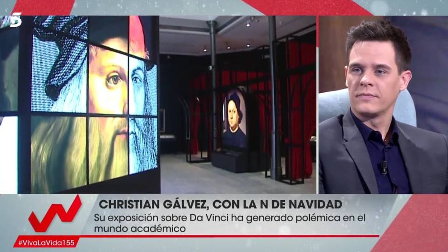 Christian Gálvez, en Telecinco. (Mediaset).