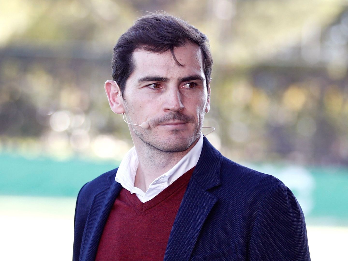 Iker Casillas en u acto celebra en septiembre en Pozuelo de Alarcón. (EFE)