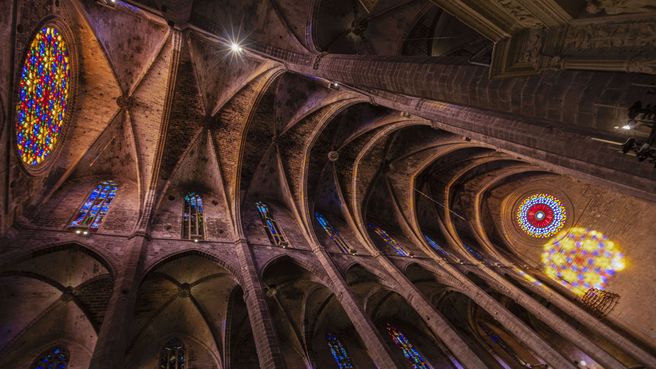 Foto de Fiesta de la luz en la catedral de Mallorca 