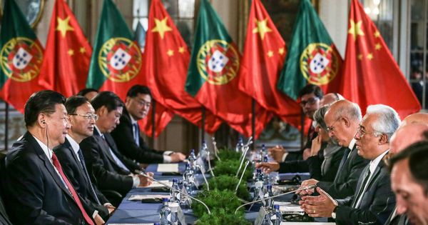 Foto: La visita de Xi Jinping a Portugal. (EFE)