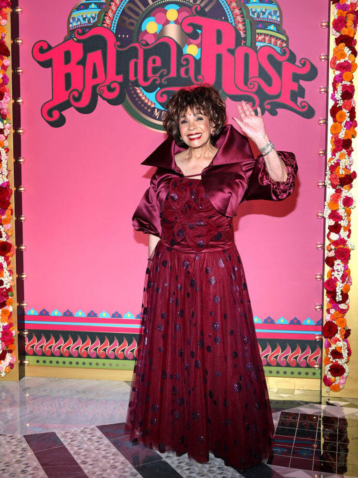 Shirley Bassey, en el Baile de la Rosa. (Getty/Pascal Le Segretain)
