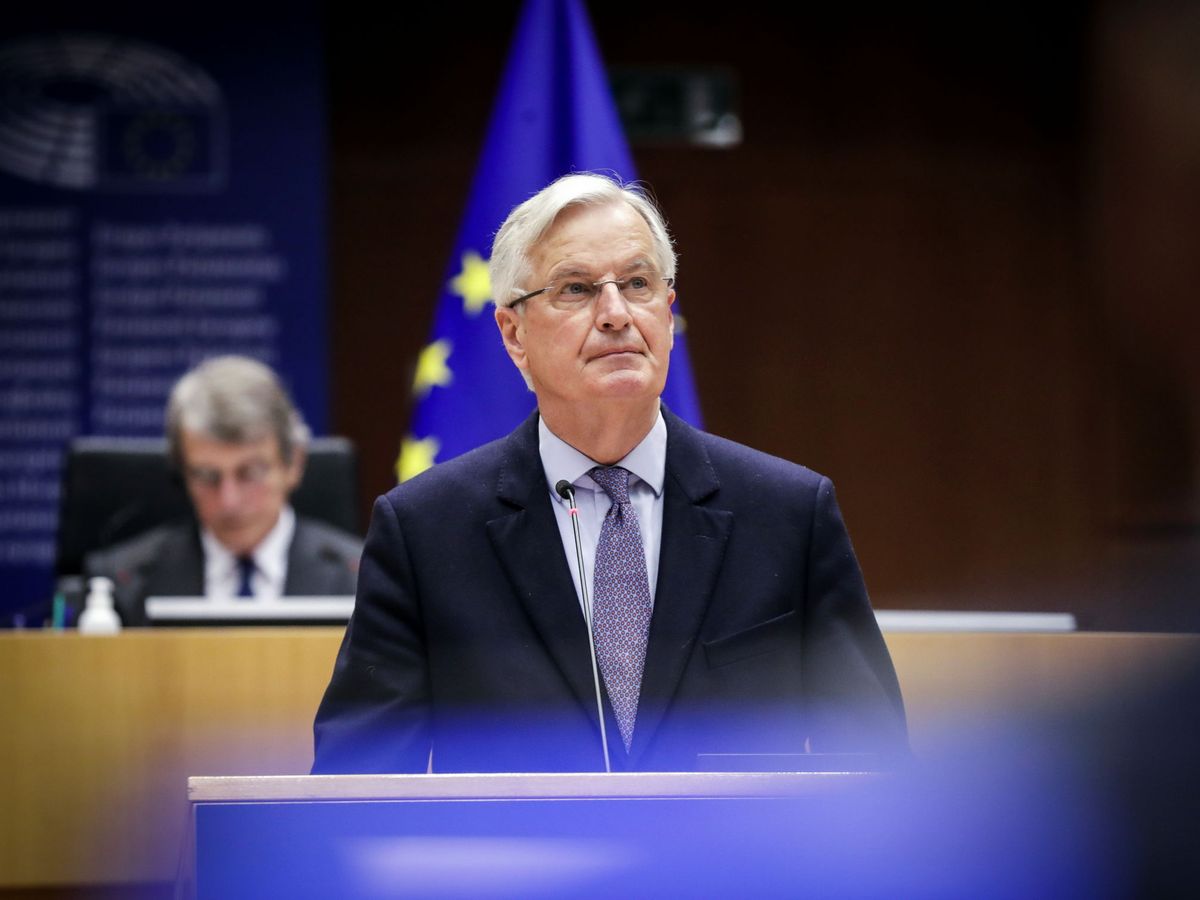 Foto: Michel Barnier, antiguo negociador jefe de la Comisión Europea. (Reuters)
