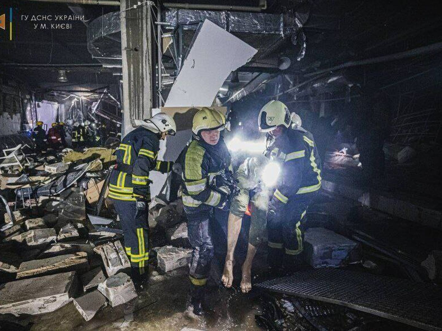  Foto: Servicio de Emergencias de Ucrania (Telegram)
