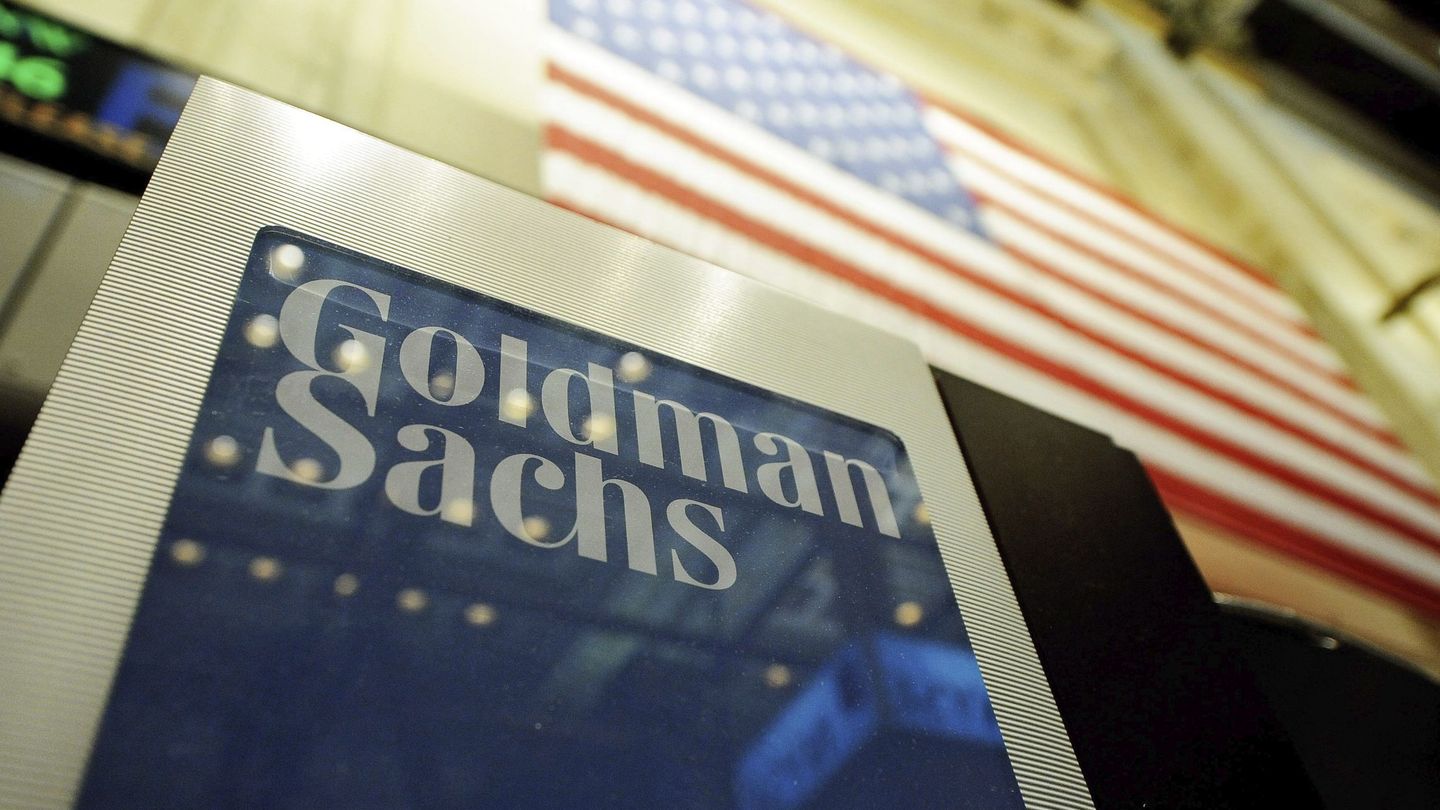 Fotografía de archivo que muestra la firma de Goldman Sachs en la Bolsa de Nueva York. (EFE)