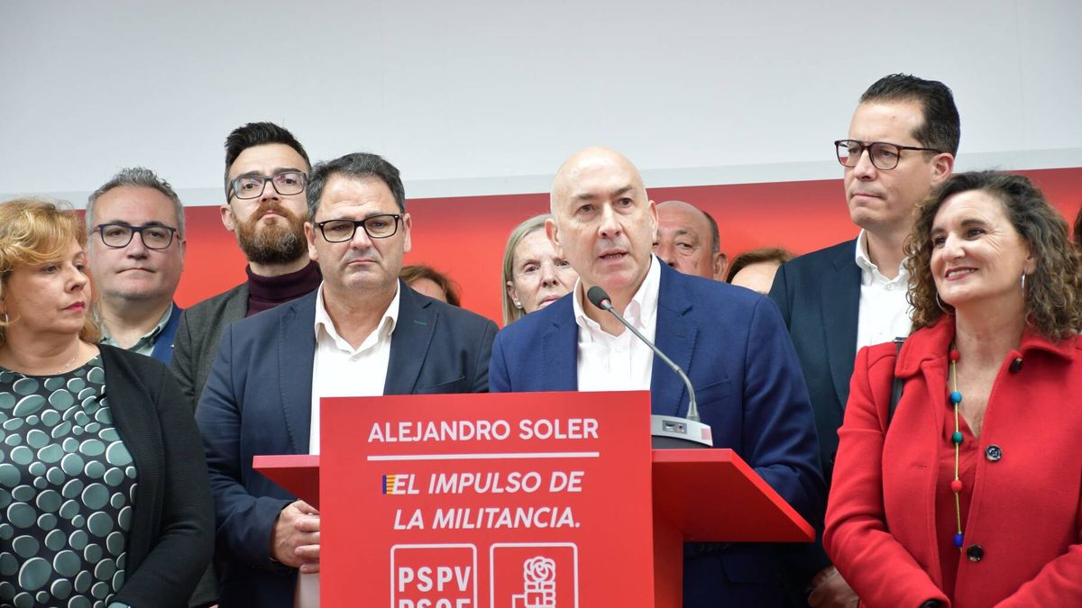 Soler abre oficialmente la batalla por el PSPV y Morant le ofrece un pacto antes de las urnas