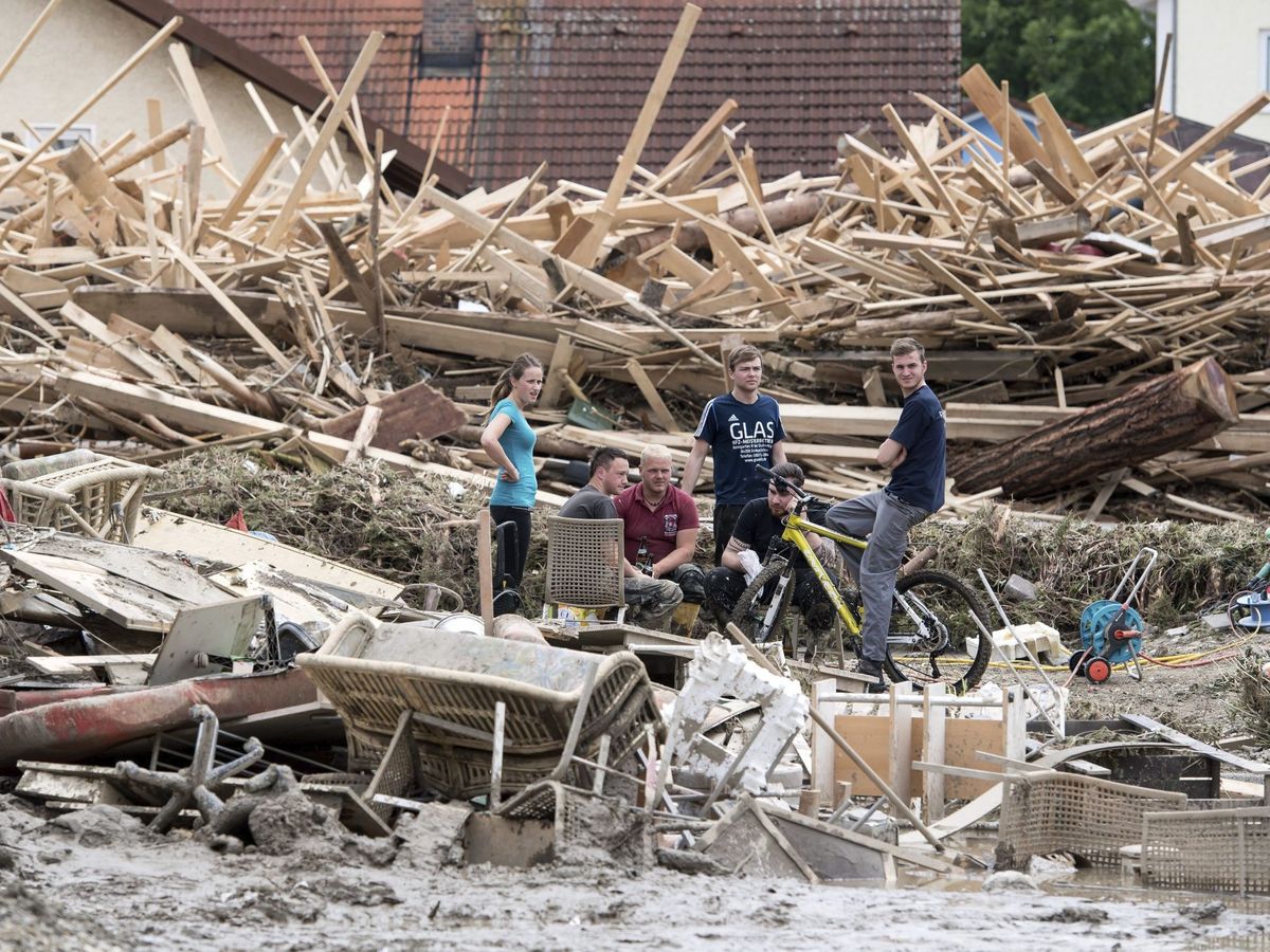 Foto: Daños por las inundaciones de 2016 en Alemania EFE S.Hoppe
