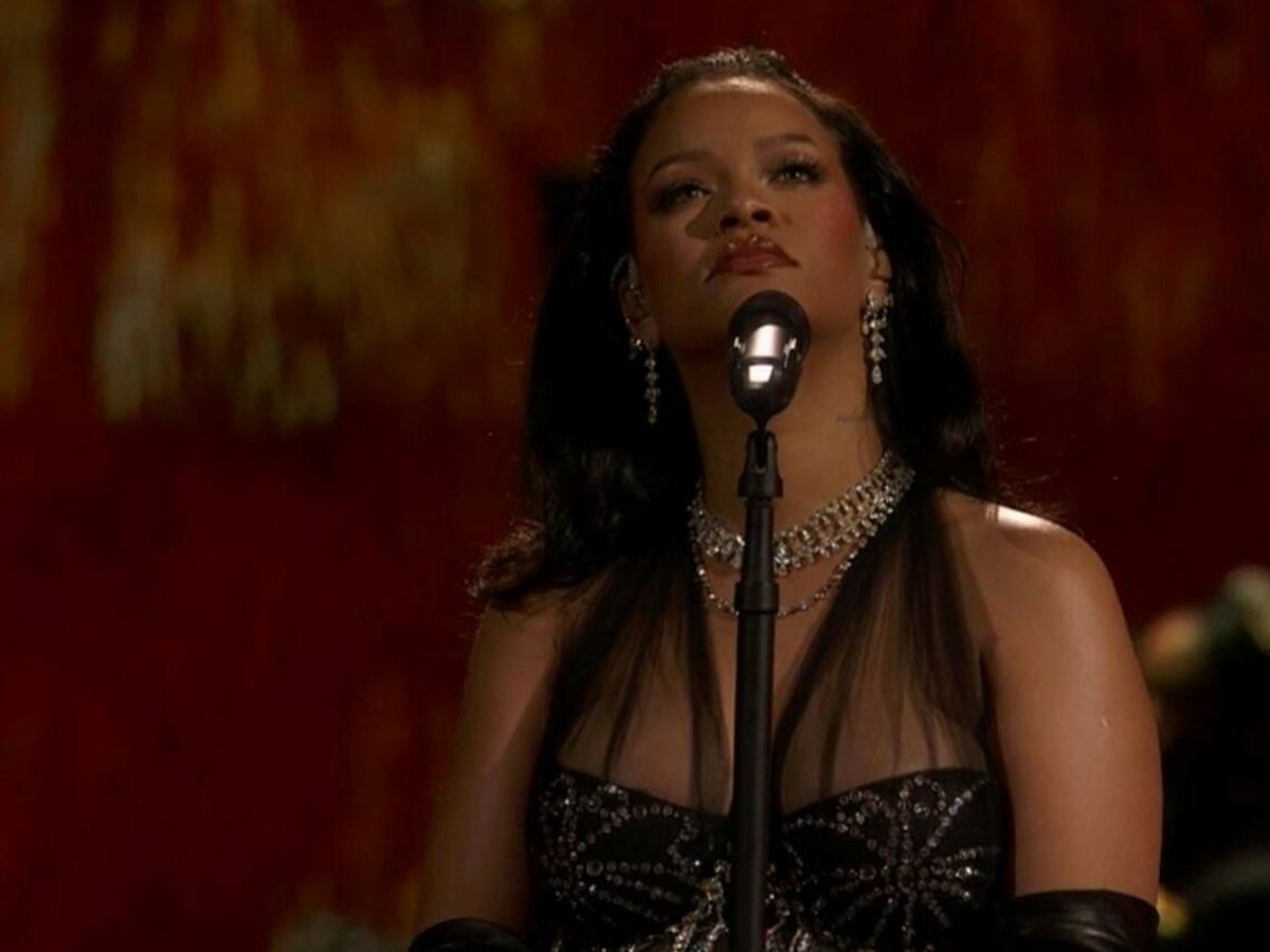 Foto: La actuación de Rihanna en los Oscar 2023 con su canción 'Lift Me Up'