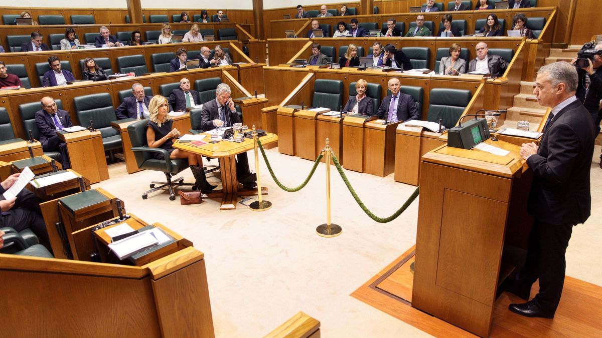 El Parlamento vasco vota a favor de que la Constitución recoja la autodeterminación