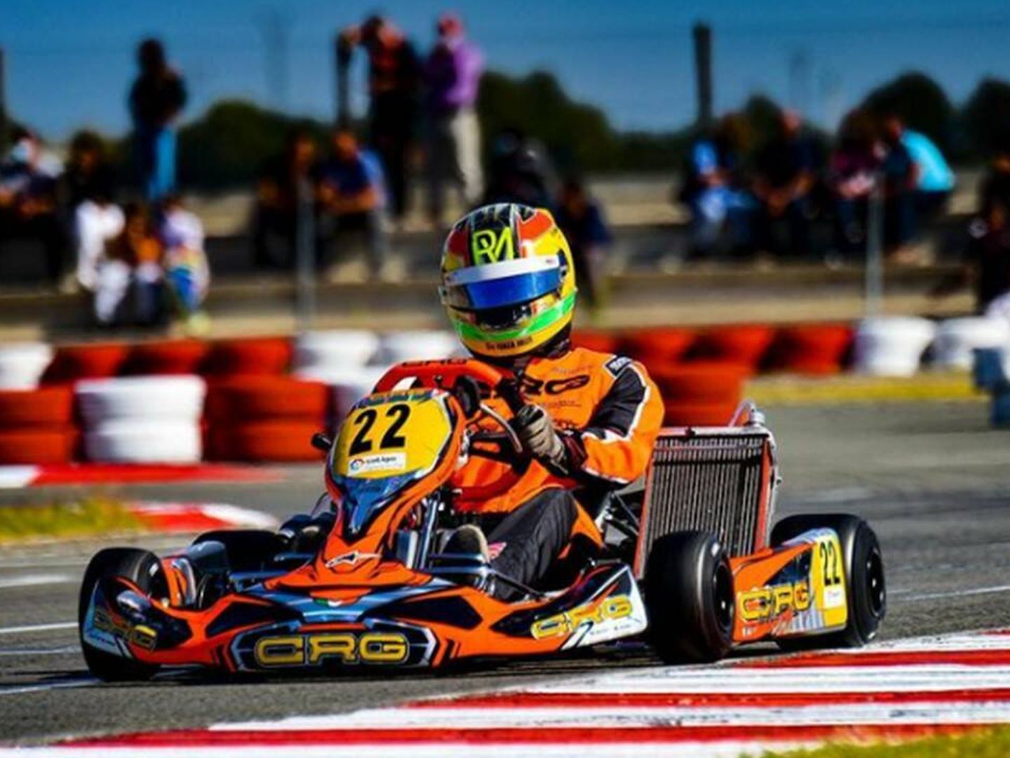 Roberto entrena en karting para preparar sus carreras de F2. (RM Instagram)