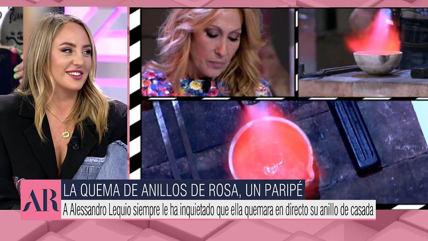 Rocío Flores, en 'El programa de AR'. (Telecinco)