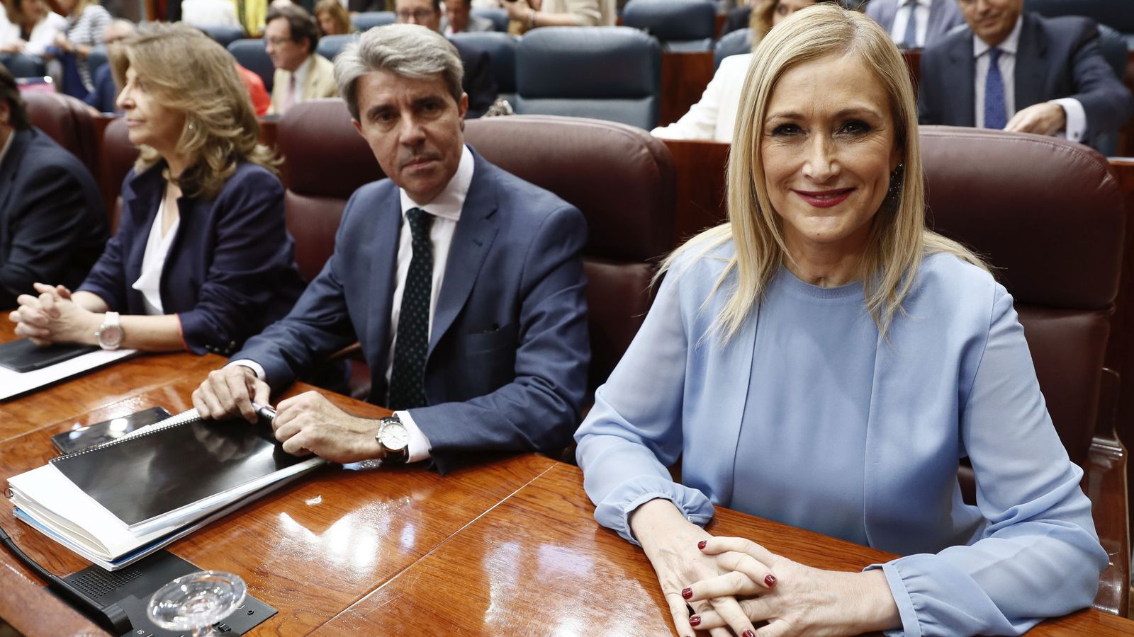 Foto: La Asamblea de Madrid debate y vota la moción de censura contra Cifuentes.