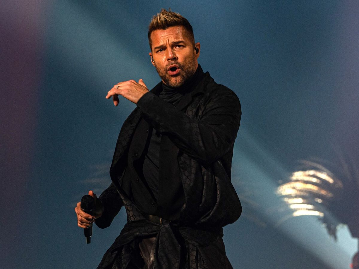 Foto: Ricky Martin, durante una actuación. (EFE/Giorgio Viera)