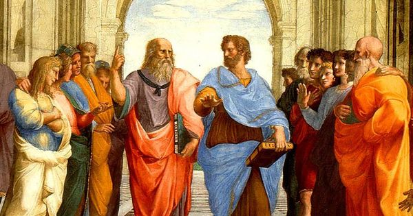 Foto: Sócrates y Aristóteles, en el cuadro 'La escuela de Atenas'.