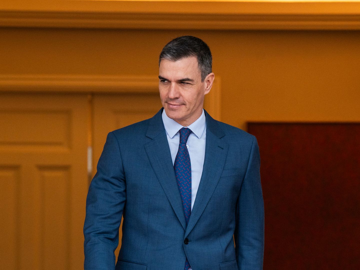 El presidente del Gobierno, Pedro Sánchez, en una imagen de febrero pasado. (Europa Press/Matias Chiofalo)