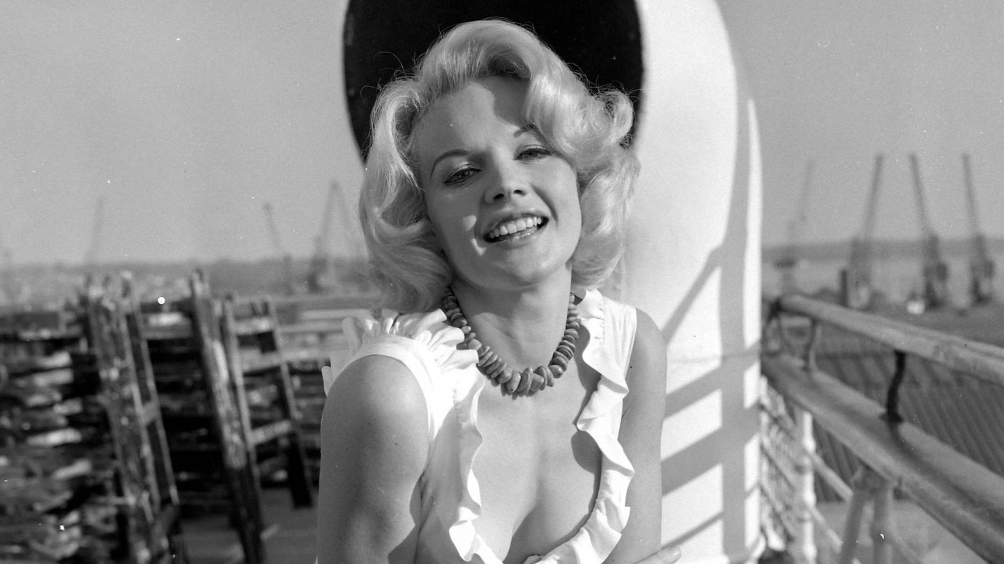 La actriz, en 1964. (CP)