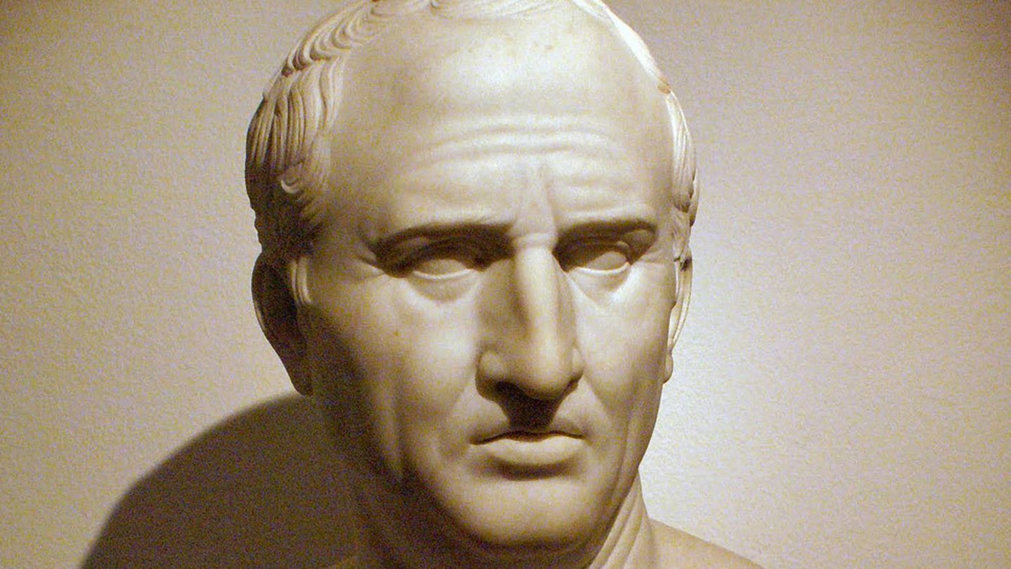 Busto de Marco Tulio Cicerón