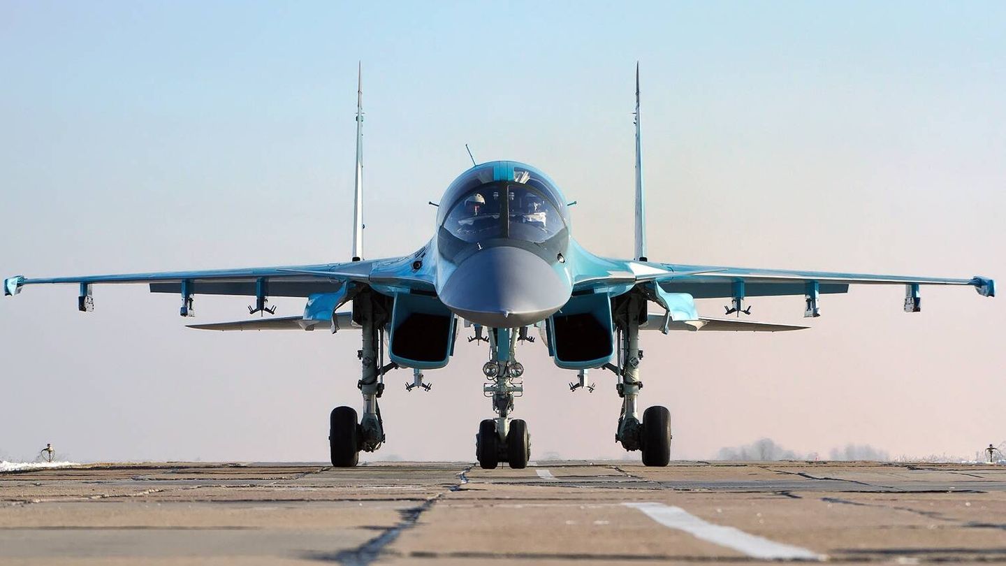Sukhoi Su-34 en una imagen de 2012. (Alex Beltyukov, CC)