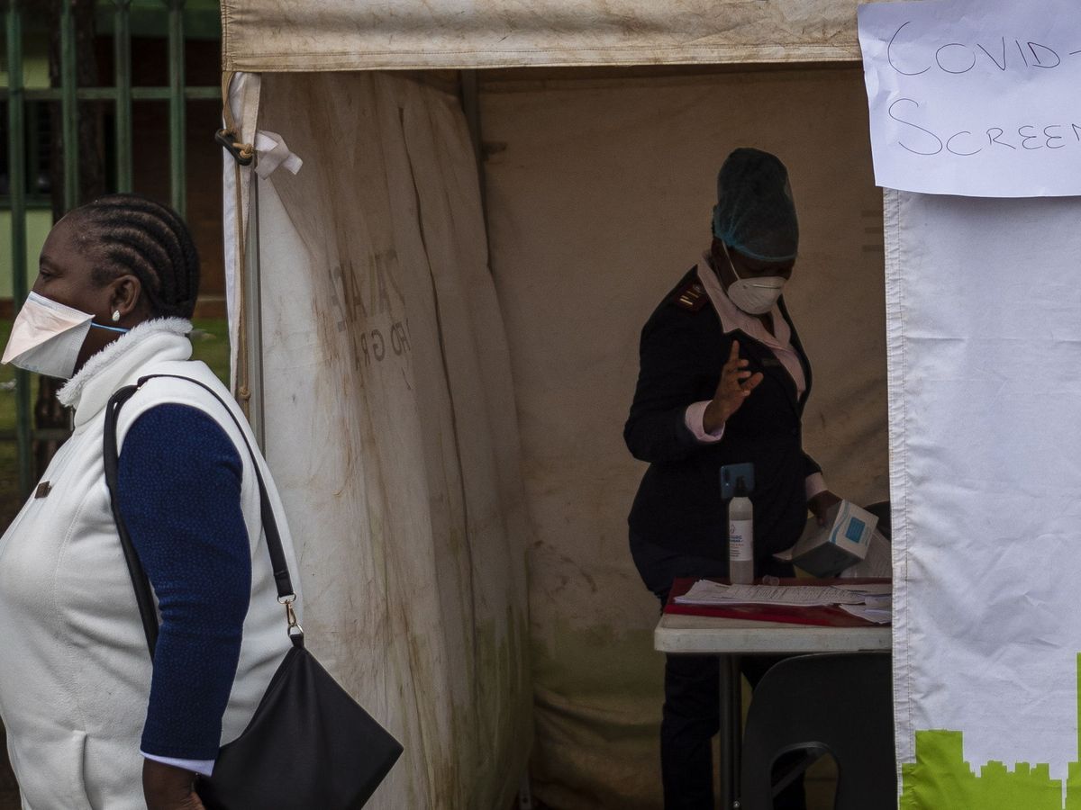 Foto: Crisis del coronavirus en Sudáfrica. (Reuters)