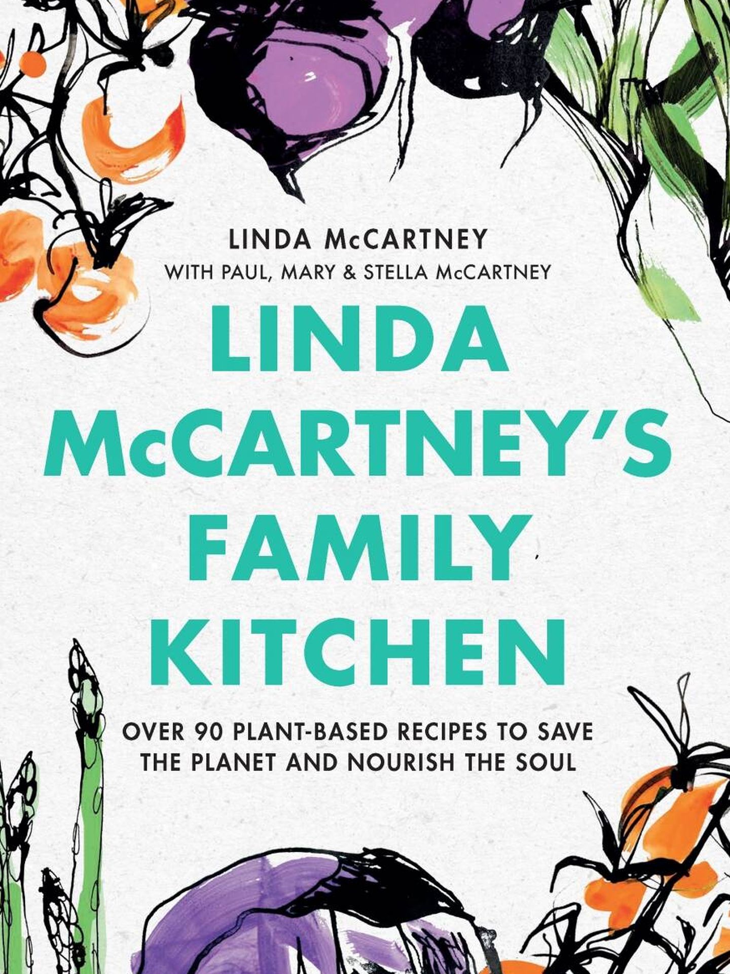 Portada 'La cocina familiar de Linda McCartney'.