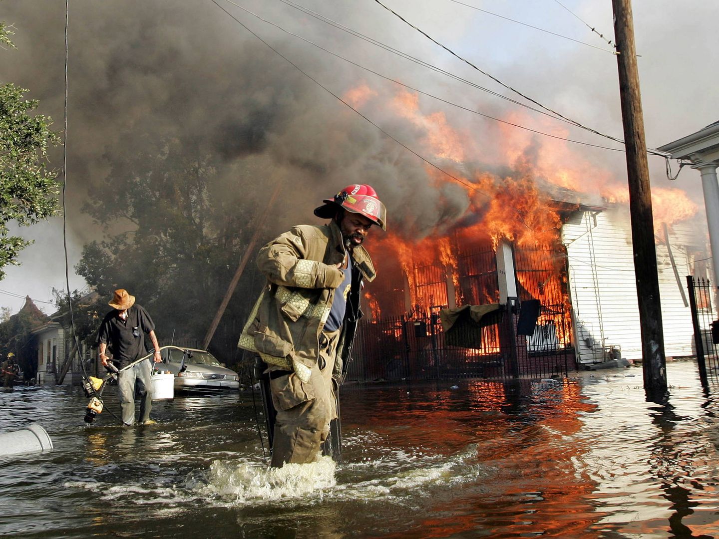 La ciudad de Nueva Orleans, tras el paso del Katrina. (Reuters)