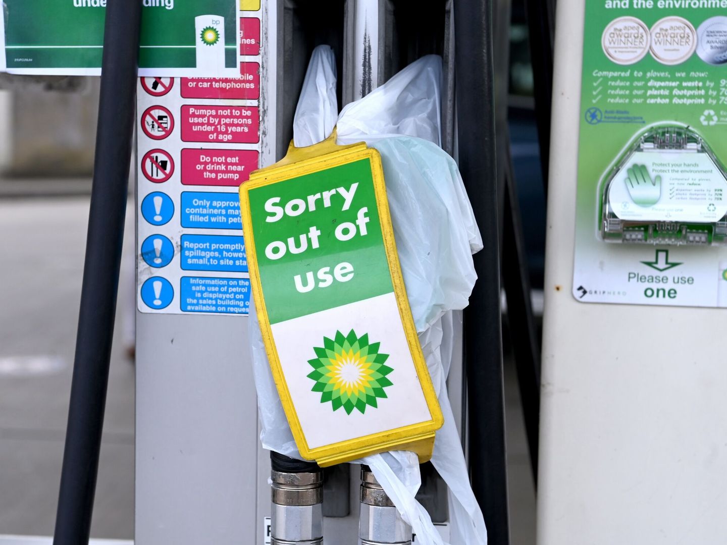 Gasolinera en Reino Unido. (Reuters)