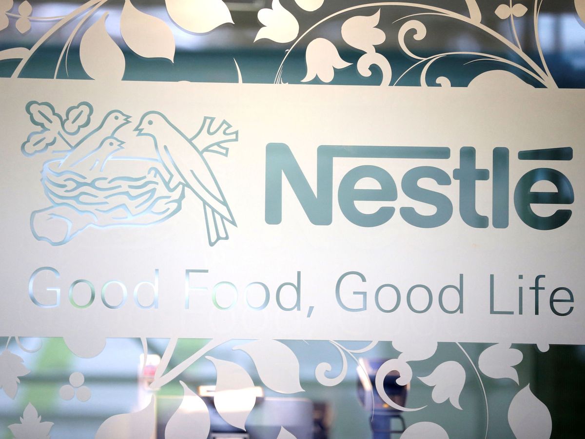 Foto: Logo de Nestlé. (Reuters)