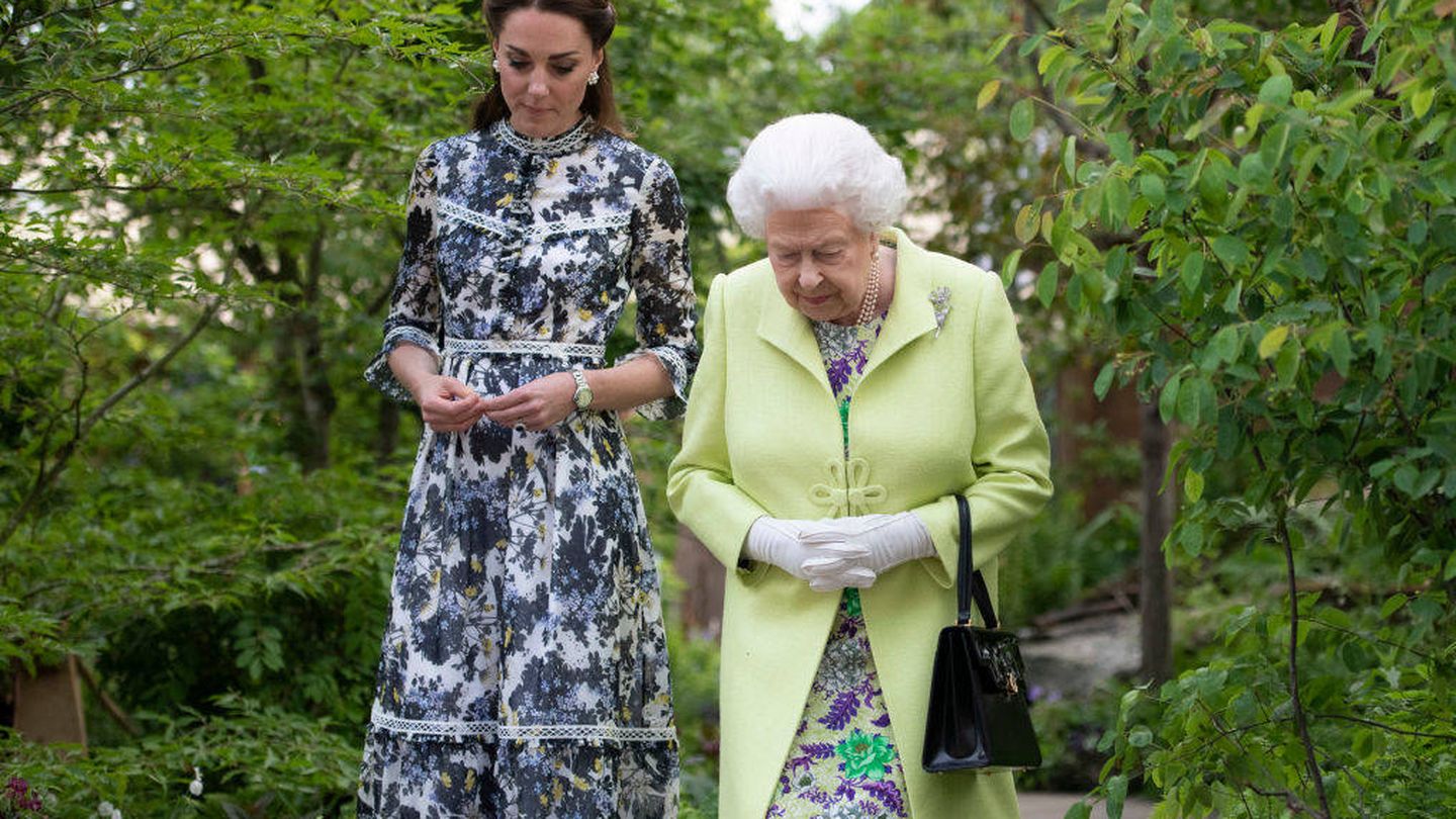  Kate y la reina en una imagen reciente.